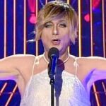 Josema Yuste durante su recreación de Ana Torroja