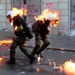 Imagende archivo de la huelga en Grecia el pasado 20 de octubre