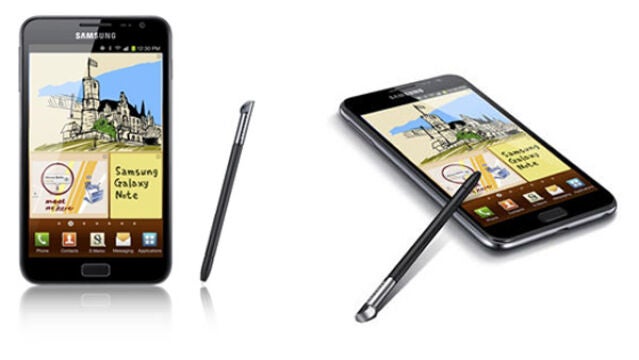Galaxy Note, el curioso experimento de Samsung con «stylus» propio