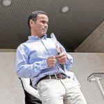 El ex gerente de Emarsa, Esteban Cuesta, a su salida del juzgado de Instrucción número 15