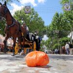 El público baja un 25 por ciento en la Feria por el mal tiempo y la crisis