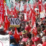 Imagen de la movilización del pasado 15 de septiembre en Madrid