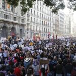 Manifestación de los indignados en Madrid