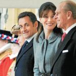 Carla Bruni se estrena como primera dama