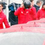 Cristiano eligió ayer un R8, el modelo más deportivo de Audi