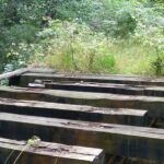 Roban un puente de 10 toneladas y 200 metros de vía