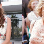 Eva González y Eugenia Martínez de Irujo llevan Sevilla en la sangre, el corazón y el armario. Las dos lucen en las bodas un cierto aire flamenco