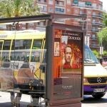 Imagen de archivo de un «rayobus» que recorre la ciudad de Murcia