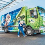 Un camión frigorífico 100% eléctrico