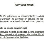 Las grabaciones sobre irregularidades en Invercaria, fiables para la Policía
