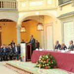 Imagen del VIII Encuentro Cotec Europa celebrado en Madrid, donde asistieron el consejero José Ballesta y el Rey Juan Carlos, quien presidió el acto