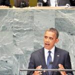 Obama, ayer durante el discurso ante la Asamblea de Naciones Unidas