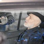 Bolinaga ayer a la salida del hospital de San Sebastián en donde estaba ingresado