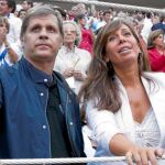 Alberto Fernández y Alicia Sánchez-Camacho, el pasado domingo en el último festejo celebrado en la Monumental de Barcelona
