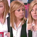 Elena Valenciano, ayer, durante su intervención en «Al rojo vivo» de La Sexta