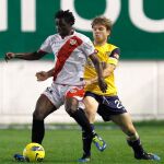 El delantero guineano del Rayo Vallecano Lass Bangoura.