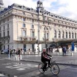 Fachada del Museo de Orsay de París (Francia)