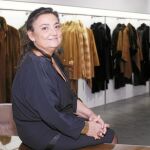 Elena Benarroch, el jueves, en la inauguración