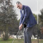 Federico Montlloch, presidente del RCGEP, en pleno juego