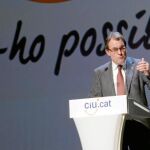Mas, ayer, en un acto en Viladecans