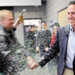 Santorum firma un «hat-trick»