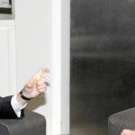 Rajoy con el vicepresidente de la Comisión Europea, Antonio Tajani, que alabó su compromiso con las pymes