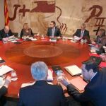 Imagen del Consell Executiu durante su reunión de ayer
