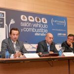 Carlos Escudero, Carlos Martín Tobalina y Javier Redondo, durante la presentación del certamen