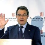 Artur Mas, durante un acto reciente