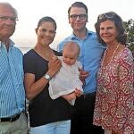Las primeras vacaciones de la princesa Estelle