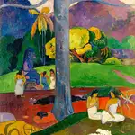 «Mata mua» (1892), de la propia colección de Carmen Thyssen, es uno de sus cuadros preferidos