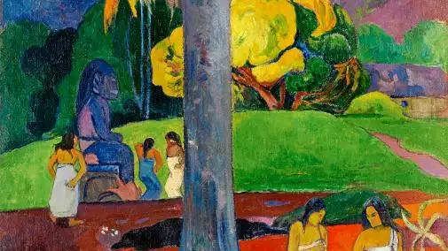 «Mata mua» (1892), de la propia colección de Carmen Thyssen, es uno de sus cuadros preferidos