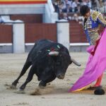 Lance a la verónica del diestro malagueño