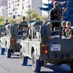 El Ejército aparca el 60% de sus vehículos