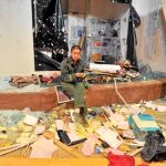 Los grandes almacenes japoneses Heiwado fueron saqueados en una provincia del sur de China, ayer
