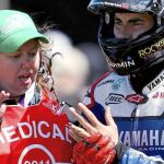 Lorenzo regresa con un dedo destrozado