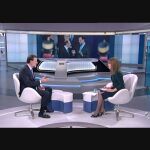 Mariano Rajoy, durante la entrevista con Gloria Lomana