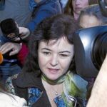 La presencia de Ruth Ortiz en la Audiencia Provincial de Huelva levantó una gran expectación entre los medios de comunicación