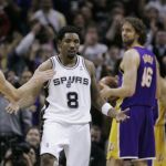 Los Spurs paran a los Lakers