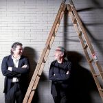 Gastón Acurio y Ferrán Adrià, momentos antes de estrenar el documental en Madrid