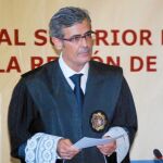 El presidente del Tribunal Superior de Justicia de Murcia, Martínez Moya