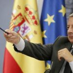 José Blanco, durante su comparecencia de hoy