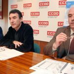 Ángel Hernández, Francisco Llanos y Jesús Olivar, presentan la propuesta