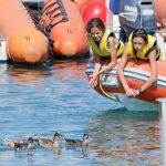 Victoria Federica durante las clases de vela en Palma de Mallorca