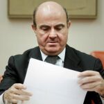 El ministro de Economía, Luis de Guindos