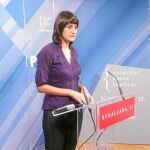 La cabeza de lista al Cogreso por el PSRM, María González Veracruz