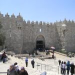 Imagen tras algunos de los trabajos para restaurar la muralla
