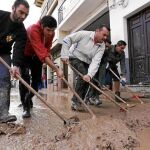 La localidad de Villanueva del Trabuco fue una de las más afectadas por las lluvias del pasado día 28
