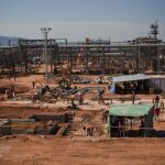 Brufau se reúne con Morales e inaugura una planta de gas