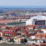 Vista del alfoz suroeste de Valladolid. En la imagen, la localidad de La Flecha